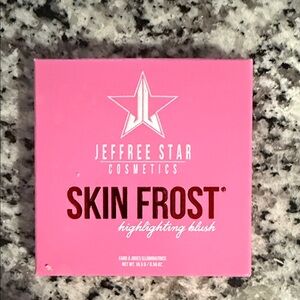 NEW Jeffree Star Cosmetics Skin Frost Highlighting Blush - Coral Conviction